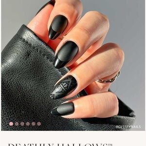 Glamnetic deathly hallows nails